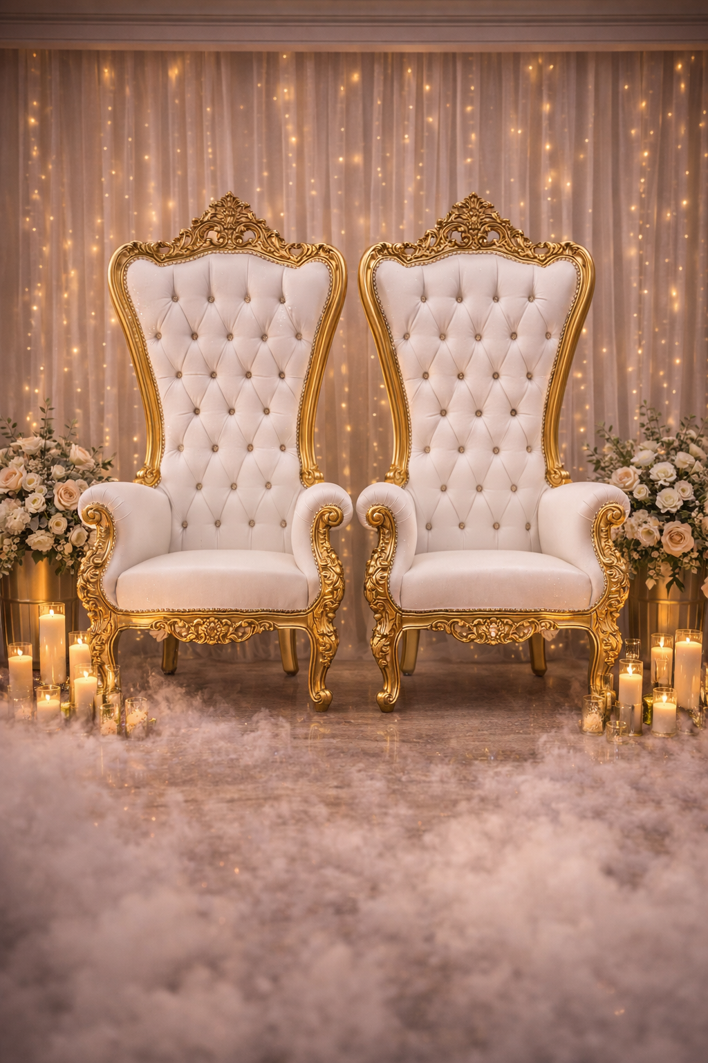 Trônes King et Queen