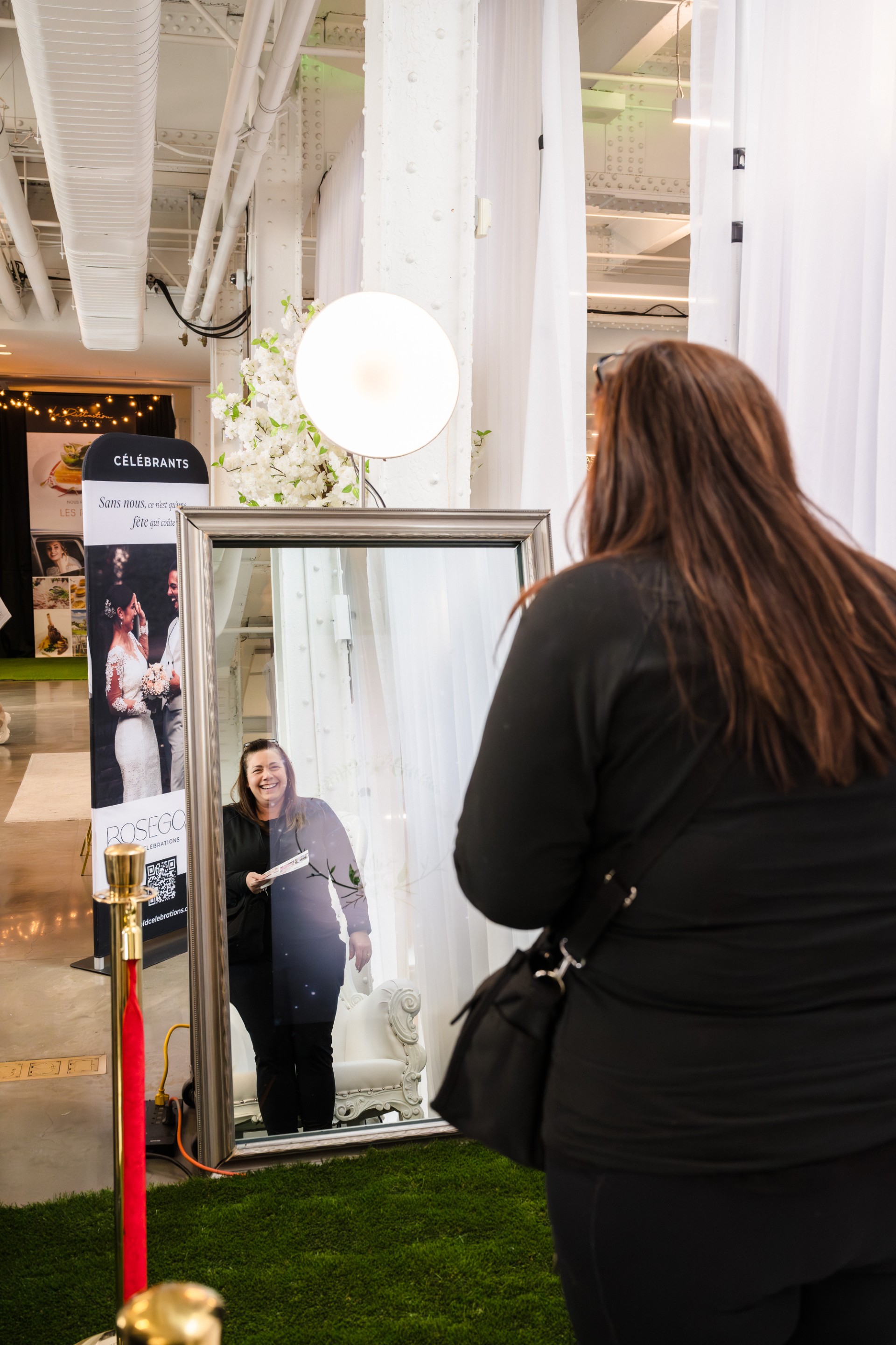 Corporate photo booth event